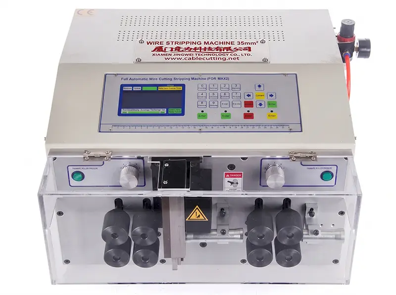 เครื่องปอกสายไฟอัตโนมัติ WPM-MAX2-35 รองรับสายไฟ 35 ตร.มม. | JINGWEI