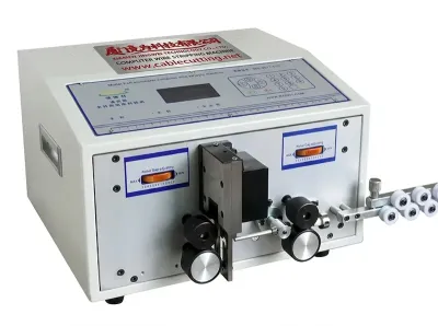 เครื่องปอกสายไฟอัตโนมัติความเร็วสูง ระบบควบคุมอัจฉริยะ 32 แบบ WPM-SZ-330
