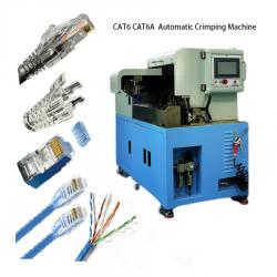 การย้ำหัวคริสตัลอัตโนมัติพร้อมสายเคเบิลแบบมีฉนวนหุ้ม WPM-CAT6A