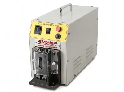 เครื่องจีบหัวคริสตัล RJ45 อัตโนมัติ ผลิตได้ 1800-3000 ชิ้น/ชั่วโมง WPM-PC1 Thumb