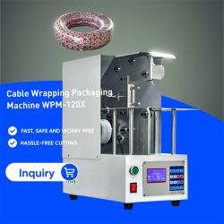 เครื่องพันและบรรจุสายเคเบิลกึ่งอัตโนมัติ WPM-120X