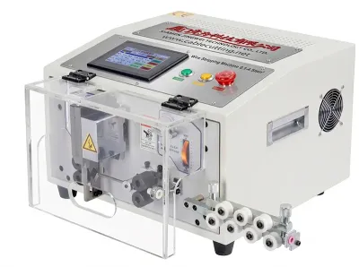 เครื่องตัดและปอกสายไฟอัตโนมัติหน้าจอสัมผัส 0.1-4.5mm² WPM-SDS