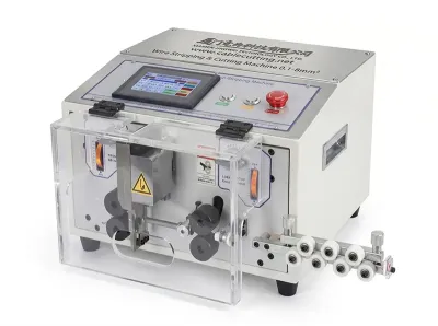 เครื่องปอกตัดสายไฟอัตโนมัติควบคุมหน้าจอสัมผัส 0.1-8mm² WPM-ES Thumb