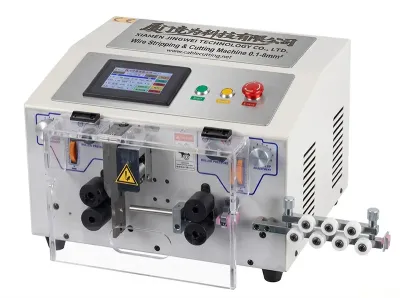 เครื่องตัดปอกสายไฟควบคุมหน้าจอสัมผัส 0.1-8mm² WPM-JES