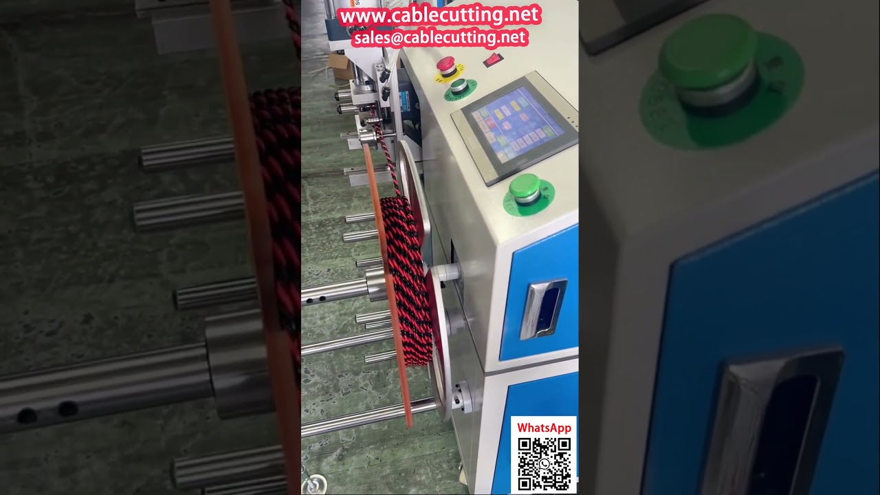 เครื่องม้วนสายไฟช่างไฟฟ้าพร้อมตัวนับ รองรับม้วนใหญ่-เล็ก | เครื่องม้วนสายนำไฟฟ้าอัตโนมัติ