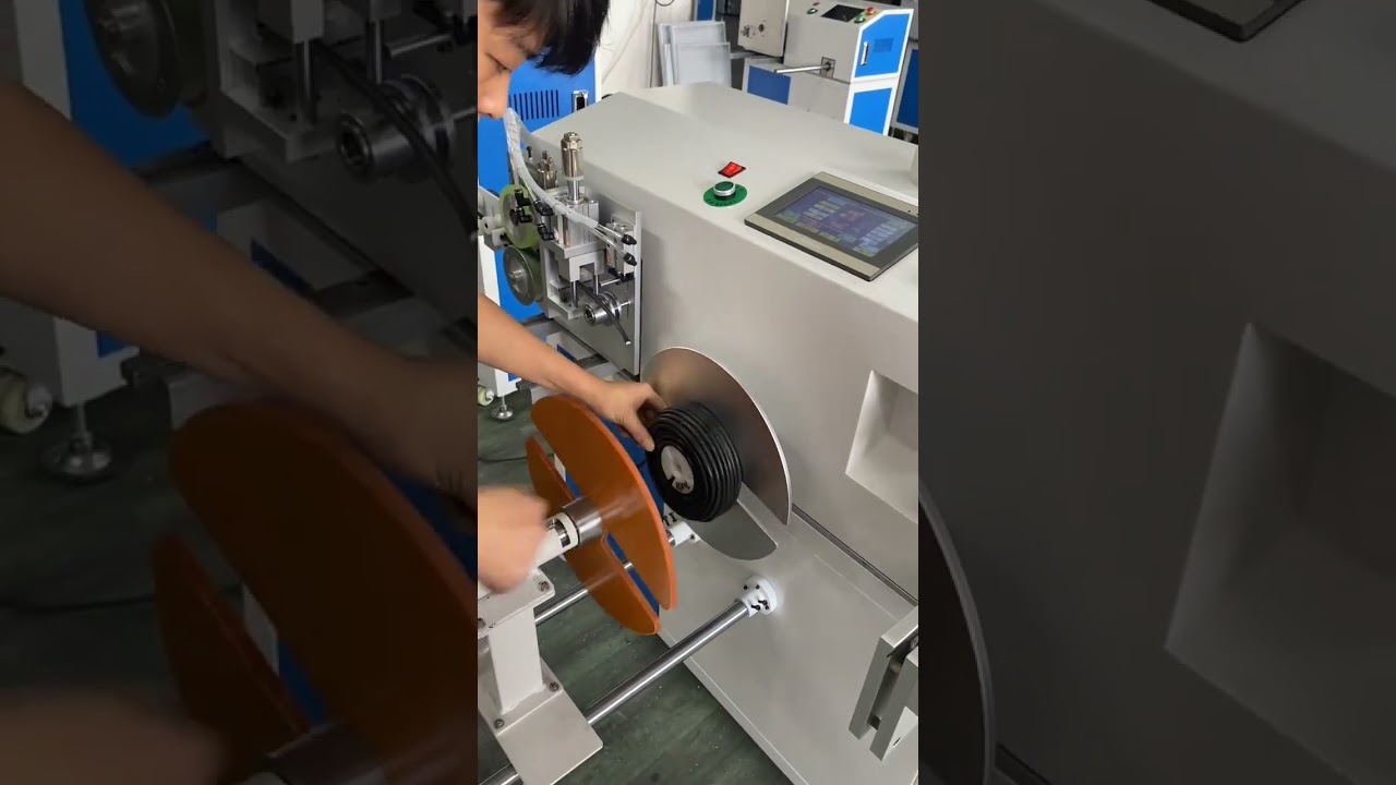 Automatic Meter Counting, Traversing, Cutting, Wire Winding & Tying Machine 1mm to 16mm Diameter