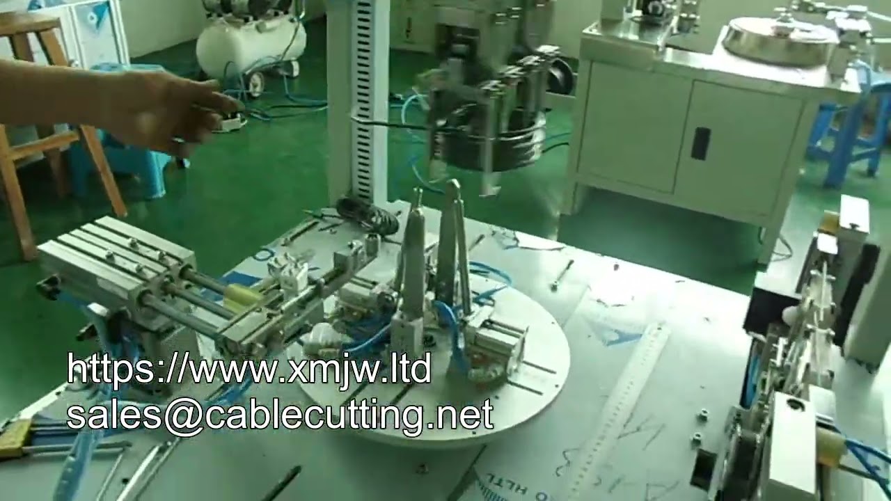 เครื่องม้วนสายไฟและรัดสายอัตโนมัติเต็มรูปแบบสำหรับอุตสาหกรรม