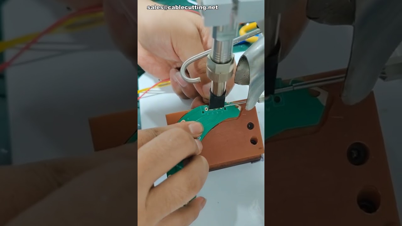 เครื่องบัดกรีกึ่งอัตโนมัติสำหรับโรงงานและงาน DIY #factory #machine #diy