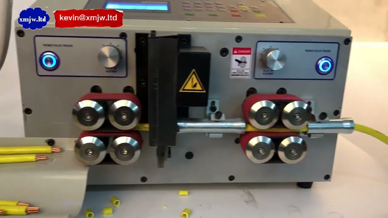 เครื่องตัดและปอกสายไฟอัตโนมัติขนาด 70mm² | เพิ่มประสิทธิภาพการผลิตสายไฟ