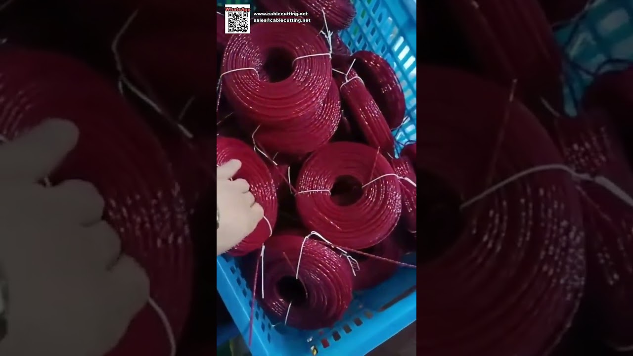 เครื่องม้วนและบรรจุย่อยอัตโนมัติประสิทธิภาพสูงสำหรับสายตัดแต่งสนามหญ้า