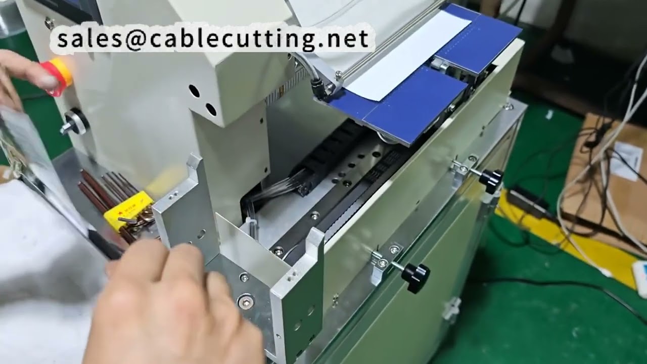 เครื่องติดฉลากพับสำหรับลวดขนาดใหญ่พิเศษ 200x100 มม. | ติดฉลากอัตโนมัติเร็วทันใจ