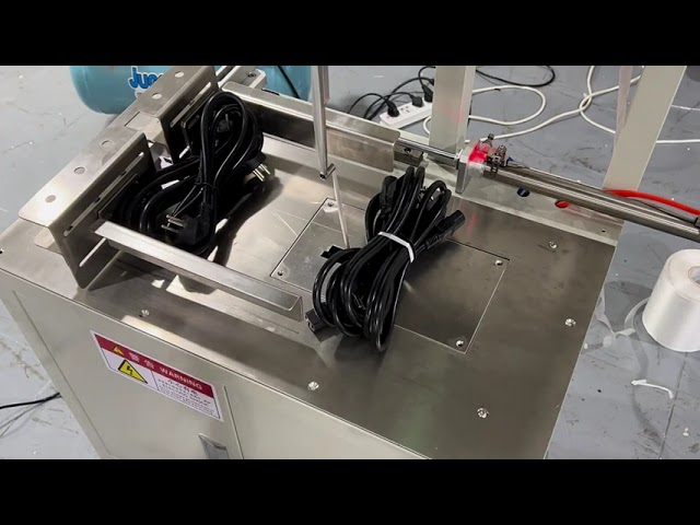 เครื่องมัดและพันสายไฟ DC/AC อัตโนมัติเต็มรูปแบบ พร้อมระบบรวมสายไฟ (Bundle Machine)