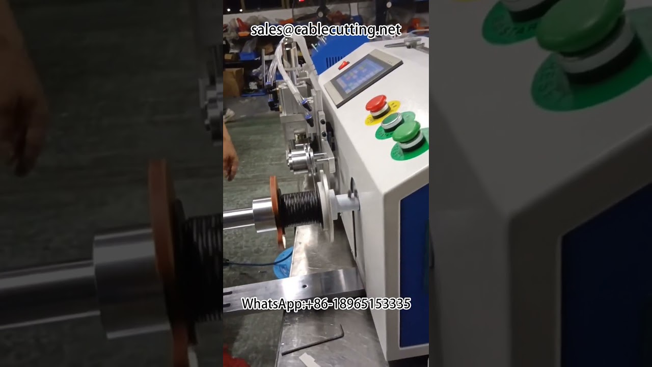 เครื่องม้วนลวดอัตโนมัติ | เครื่องพันลวด Meter | อุปกรณ์ผลิตชุดสายไฟคุณภาพสูง