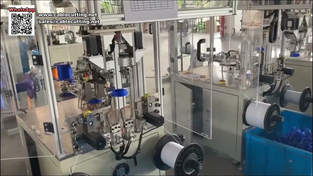 Commercial Automatic Winding and Tying Machine for Hang Card Trimmer Line Packages
