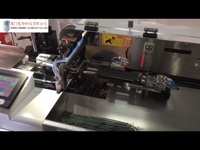 เครื่องบิดสายเคเบิล เคลือบดีบุก และ crimp ขั้วต่อ | เครื่องผลิตสายไฟอัตโนมัติคุณภาพสูง