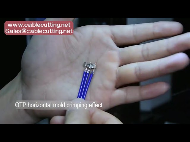 เครื่องมืองีบสายไฟกึ่งไฟฟ้า 2T Super Mute OTP สำหรับขั้วต่อแบบไม่มีจีบ (รุ่น WITHOUT Crimp)