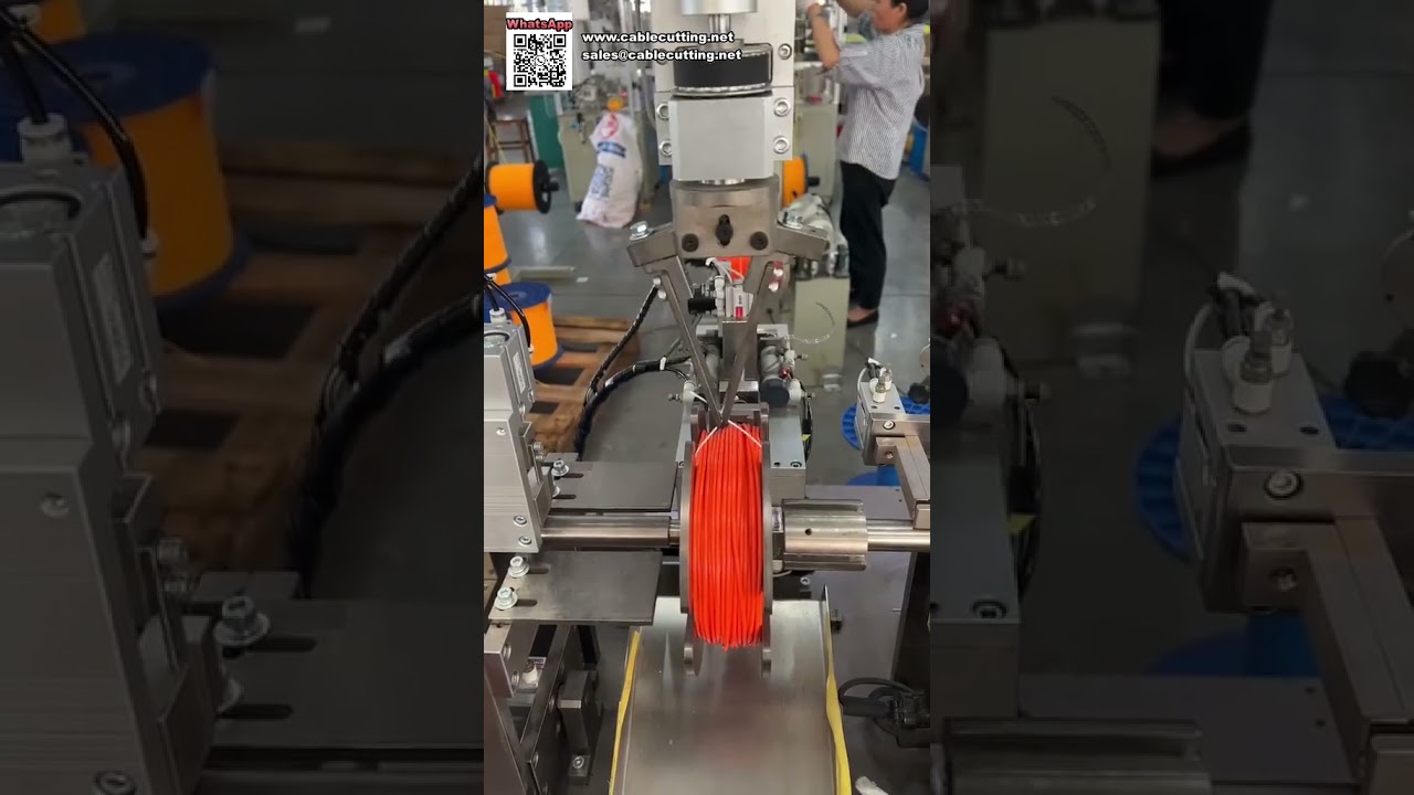 Advanced Automatic Bundling Machine specifically for Pound Spool Trimmer Line - Shorts