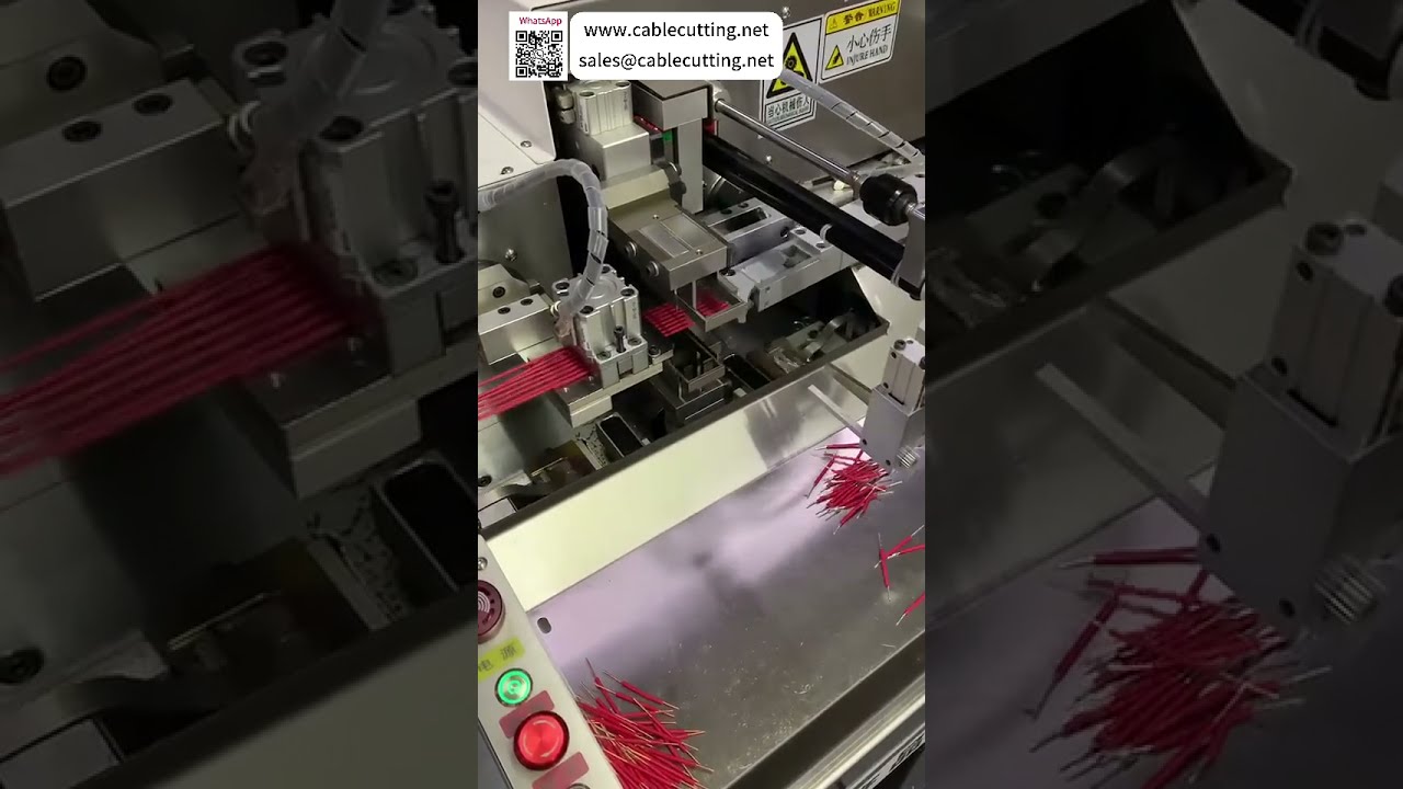 เครื่องตัด ปอก บิด และชุบดีบุกสายไฟอัตโนมัติในเครื่องเดียว | อุปกรณ์ครบวงจร