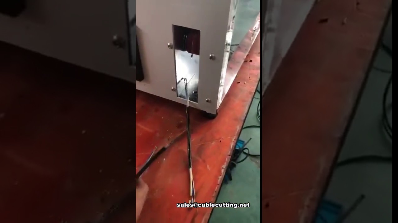 เครื่องปอกสายเคเบิลอัตโนมัติ แบบสองชั้น สำหรับอุตสาหกรรม | Double Layer Stripping Machine