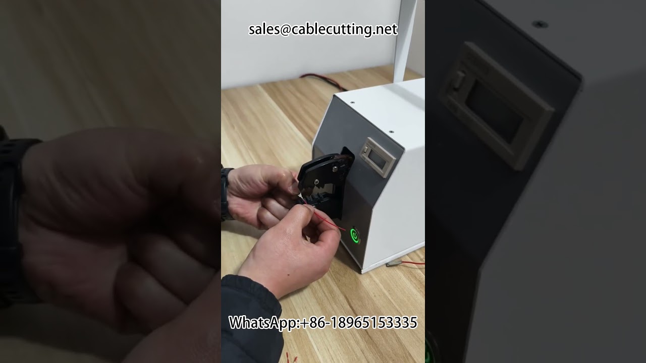 เครื่องย้ำขั้วต่อไฟฟ้าสำหรับสายไฟขนาดเล็ก 0-14 AWG | เครื่องย้ำเทอร์มินอลอัตโนมัติ