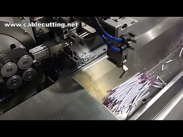 เครื่องจุ่มดีบุกอัตโนมัติ | เครื่อง crimp สายไฟ | เพิ่มประสิทธิภาพโรงงาน