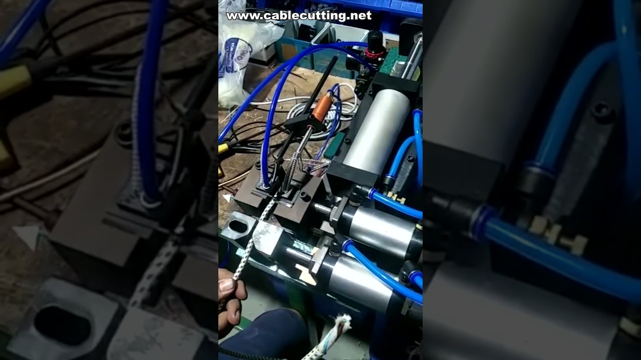 เครื่องปอกสายไฟนิวแมติก | เครื่องปอกสายเคเบิลอัตโนมัติ | เครื่องปอกสายไฟอุตสาหกรรม