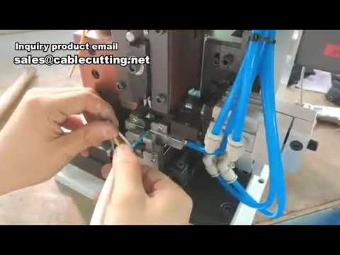 เครื่องปอกและย้ำสายไฟอัตโนมัติ | อุปกรณ์ปอกสายไฟและย้ำหัวเทอร์มินอล