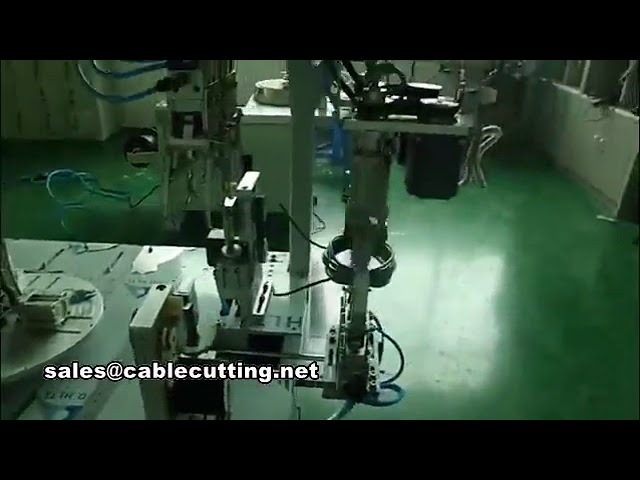 เครื่องม้วนลวดรูปตัว O (O Type Circle Wire Winding Machine) สำหรับม้วนและมัดสายเคเบิล