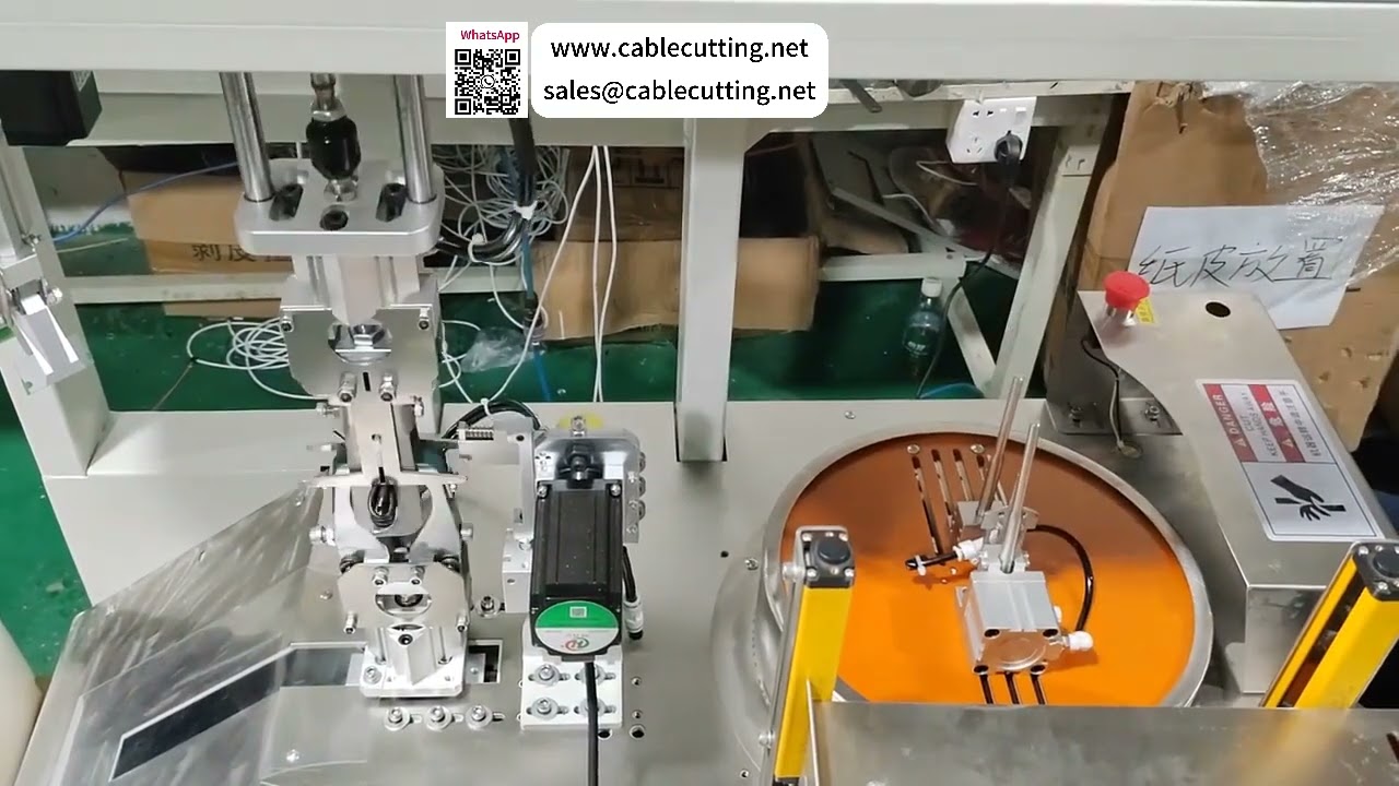 เครื่องพันและมัดสายไฟอัตโนมัติ — นับ ตัด พัน และมัด