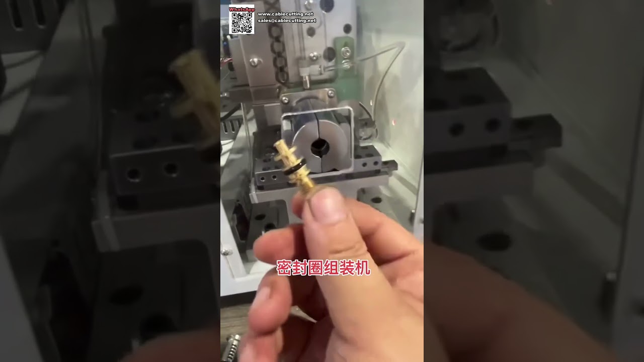 เครื่องประกอบซีลโอริงสำหรับชิ้นส่วนยานยนต์และการผลิตข้อต่อท่อวาล์ว