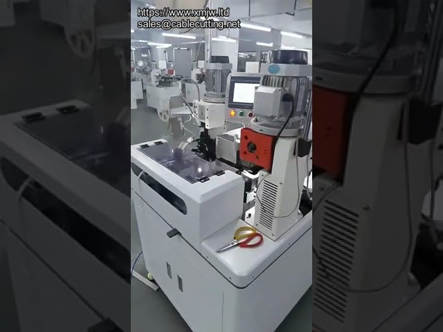 เครื่องตัด ปอก และ crimp สายไฟอัตโนมัติ รุ่นใหม่ เพิ่มประสิทธิภาพการผลิต