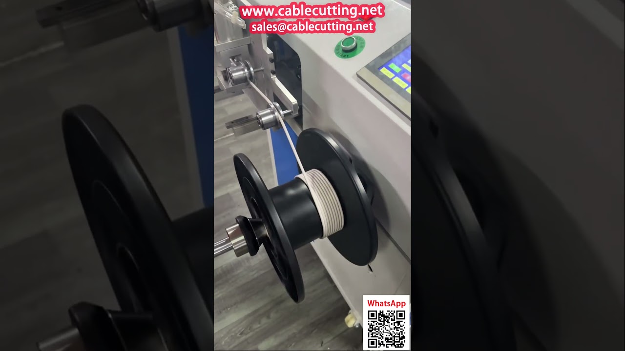 เครื่องม้วนและนับม้วนอัตโนมัติพร้อมตัวคลายม้วน Active สำหรับตัดแบ่งม้วนใหญ่เป็นม้วนเล็ก