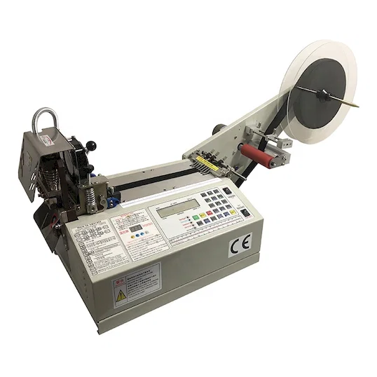 เครื่องตัดริบบิ้นสายไนลอนด้วยใบมีดร้อนเย็นอัตโนมัติ WPM-990T