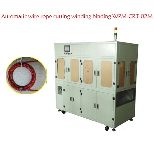 การตัด ม้วน และมัดลวดสลิงอัตโนมัติ WPM-CRT-02M