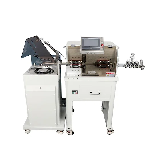 เครื่องตัดและปอกสายไฟแบบมีฉนวนหุ้มหลายแกนอัตโนมัติเต็มรูปแบบ WPM-680