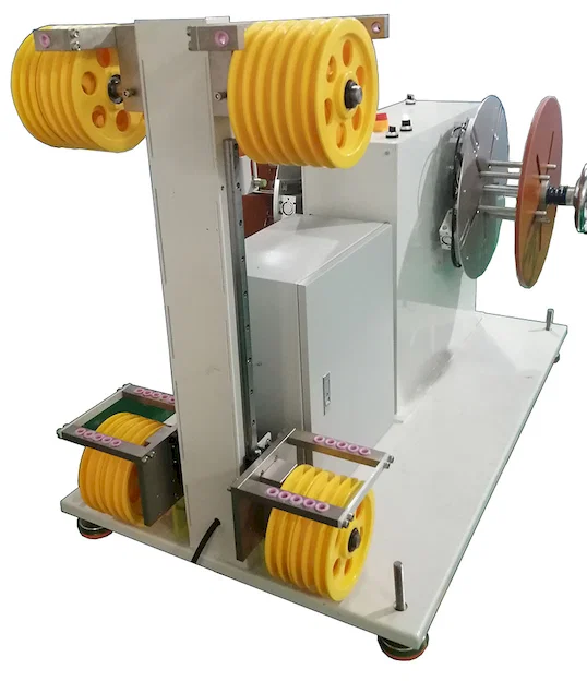 เครื่องตัดและปอกสายแบบมัดคู่ทรงกลมใหญ่พร้อมนับเมตรอัตโนมัติ WPM-CPRT-02TH Thumb