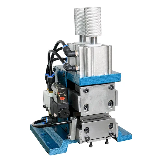 เครื่องปอกสายไฟนิวเมติกแนวตั้ง A-34